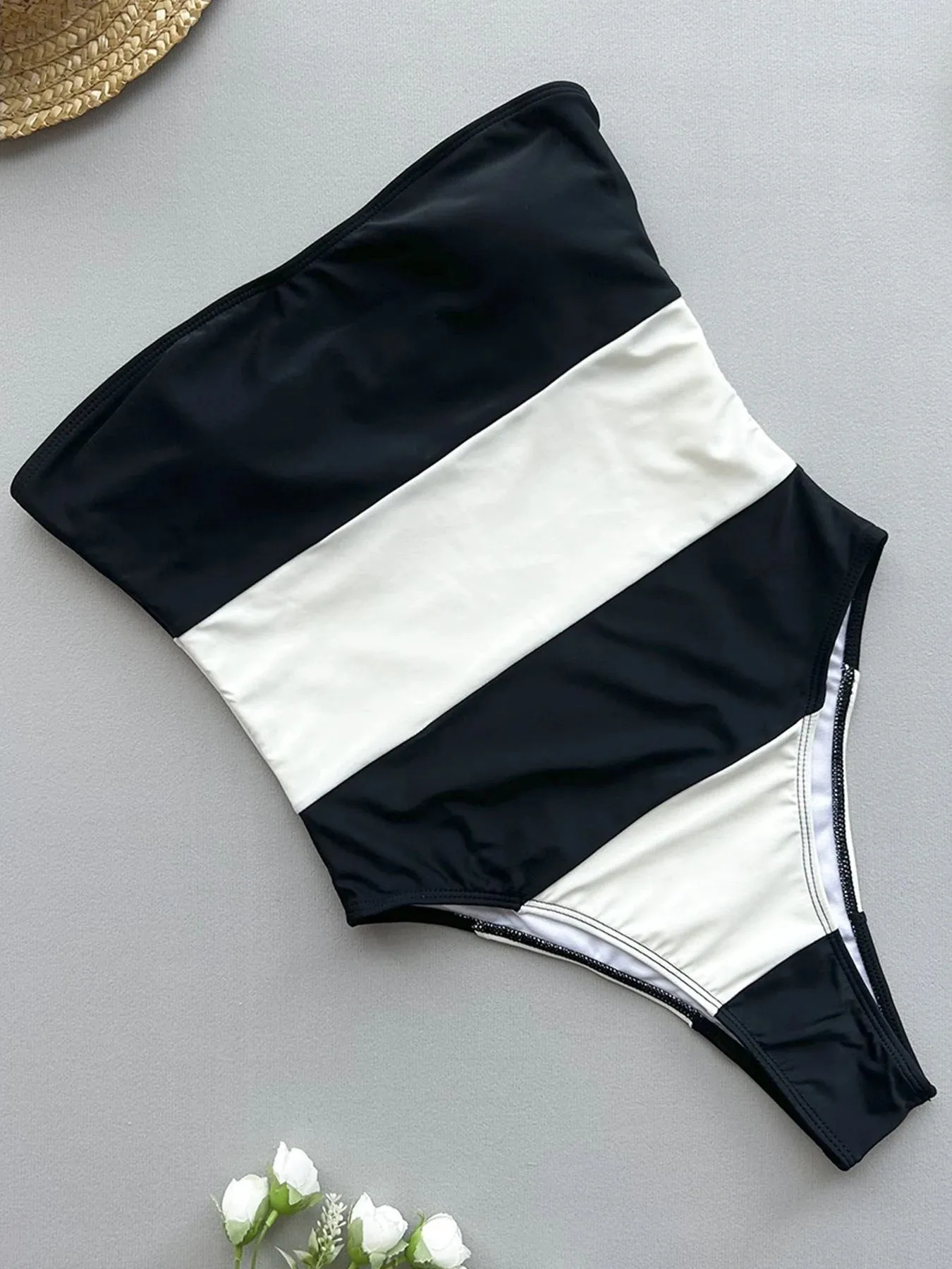 New 2024 Sexy Strapl Women's Swimsuit Bodysuit Cleanfit Sle Thiened Mid-length A-line Sve Other Material 00%
New 2024 Sexy Strapl Women's Swimsuit Bodysuit Cleanfit Sle Thiened Mid-length A-line Sve Other Material 00%