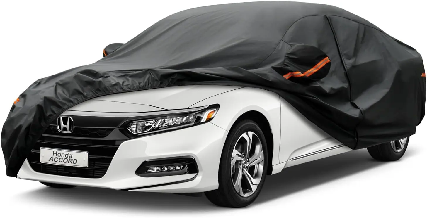 7 Layers Waterproof Car Cover for Honda Accord Sedan/Coupe 2001-2025, All Weather UV Sun Rain Snow Protection with Zipper
7 Layers Waterproof Car Cover for Honda Accord Sedan/Coupe 2001-2025, All Weather UV Sun Rain Snow Protection with Zipper