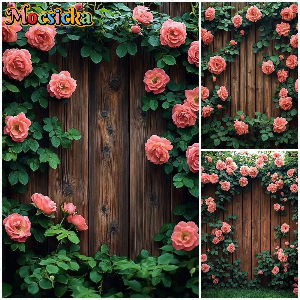 Mocsicka Spring Rose Photo Background Adult Wedding Party Newborn Portrait Photography Backdrop Wooden Wall Decoration Wallpaper
Mocsicka Spring Rose Photo Background Adult Wedding Party Newborn Portrait Photography Backdrop Wooden Wall Decoration Wallpaper