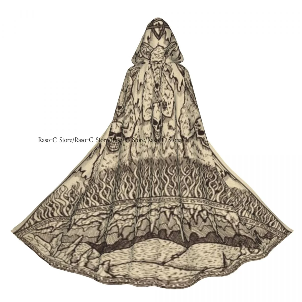 Rats Mystic Lenormand Tarot Card Hooded Cloak Polyester Unisex Witch Cape Costume Accessory
Rats Mystic Lenormand Tarot Card Hooded Cloak Polyester Unisex Witch Cape Costume Accessory