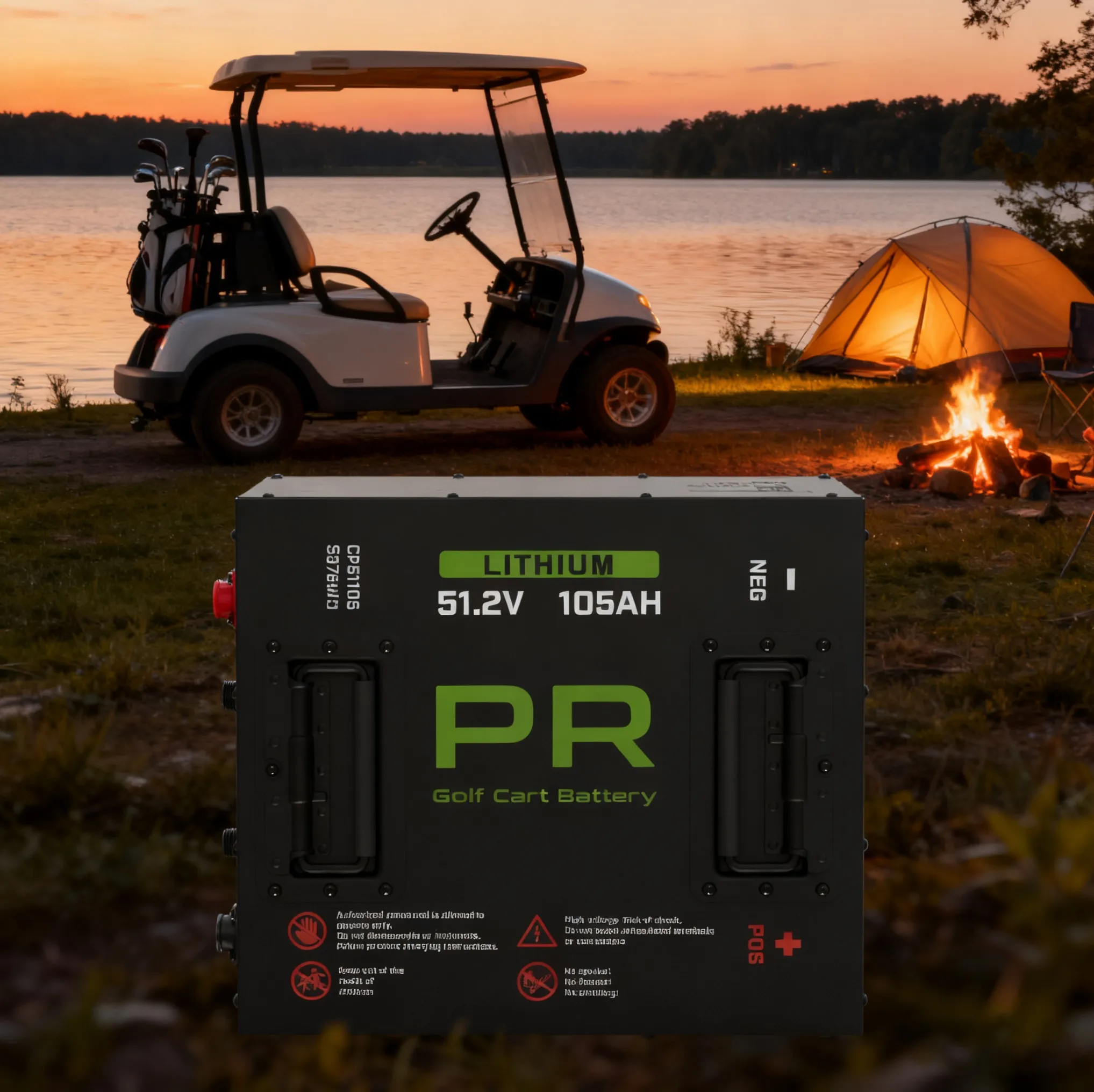 Steel Case & BMS Equipped Wholesale Lithium Battery Pack 36V 48V 60V 72V 100Ah For Street Legal Mini 4-Seater Electric Golf Cart
Steel Case & BMS Equipped Wholesale Lithium Battery Pack 36V 48V 60V 72V 100Ah For Street Legal Mini 4-Seater Electric Golf Cart