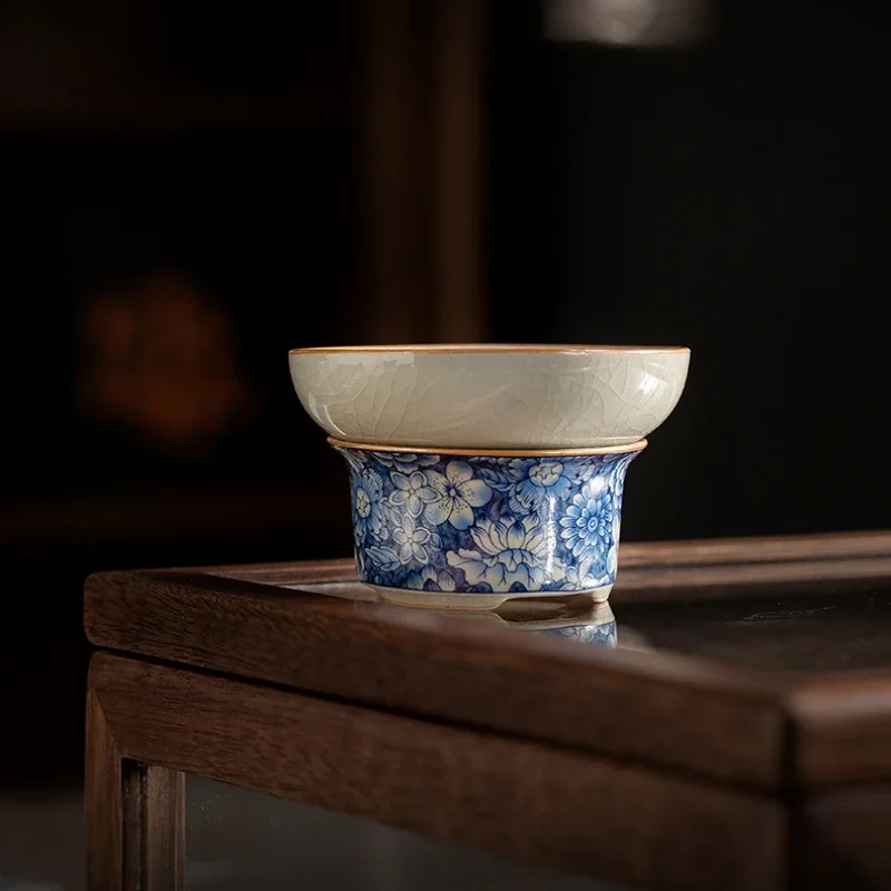 Flowers Chinese Tea Infuser Pottery Strainer Teaware Blue Zen Tea Accessories Tools Filter Sieve For Tea Maker Lily Deng‘s Store
Flowers Chinese Tea Infuser Pottery Strainer Teaware Blue Zen Tea Accessories Tools Filter Sieve For Tea Maker Lily Deng‘s Store