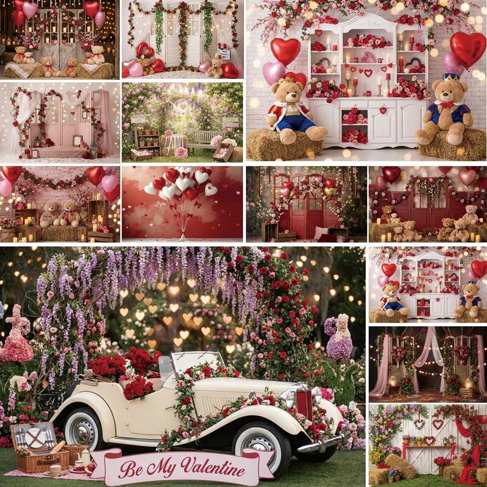 MOON.QG Valentine's Day 2026 Photography Backdrop Teddy Bear Flower Wreath Background Maternity Birthday Accessories Festival
MOON.QG Valentine's Day 2026 Photography Backdrop Teddy Bear Flower Wreath Background Maternity Birthday Accessories Festival