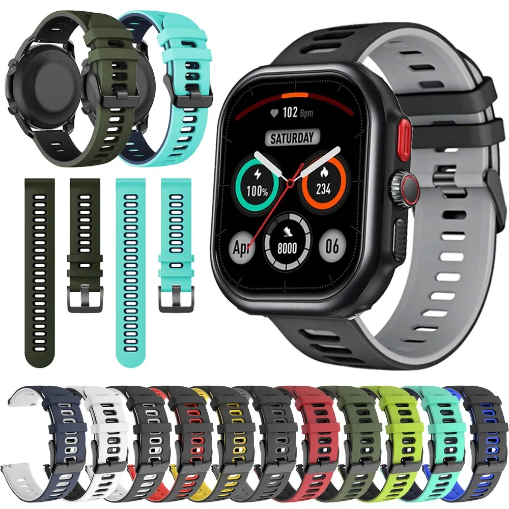 Sports Rubber Strap for Zeblaze Beyond 3 PRO Swim Silicone Soft Watchband 20mm 22mm Belt Replacement Accessorie
Sports Rubber Strap for Zeblaze Beyond 3 PRO Swim Silicone Soft Watchband 20mm 22mm Belt Replacement Accessorie