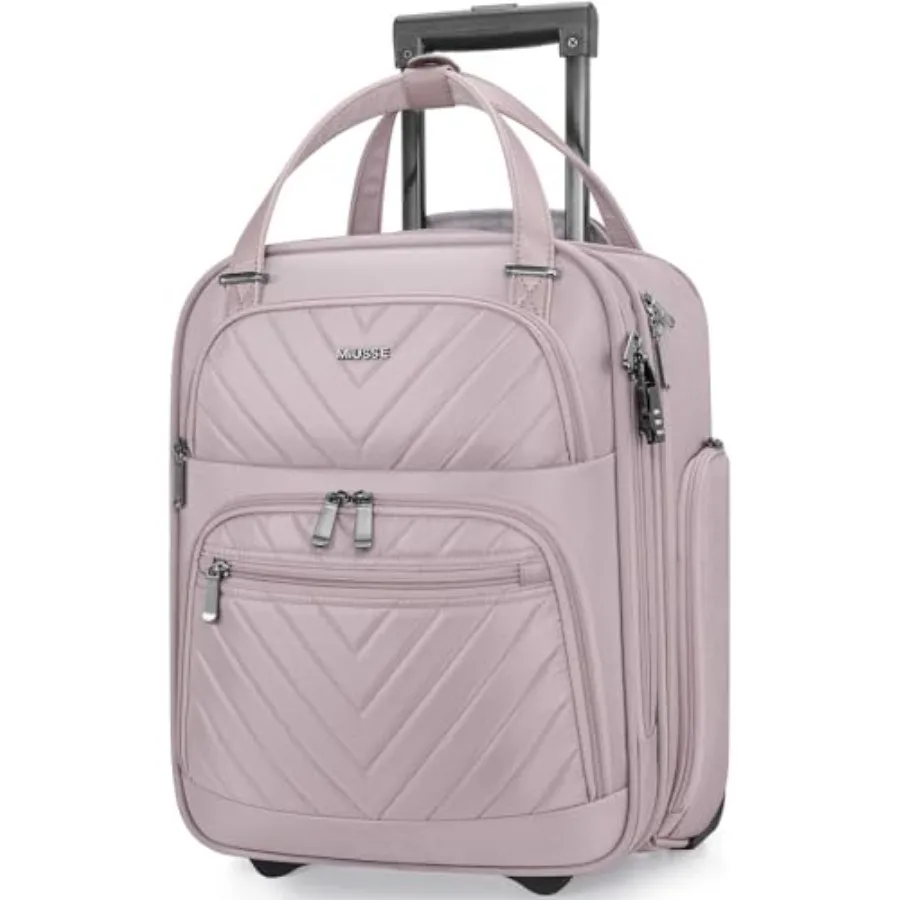 Softside Carry On Luggage With Wheels Airline Approved 16-Inch Carry On Suitcase With Durable Lock Lightweight Underseat Carry-
Softside Carry On Luggage With Wheels Airline Approved 16-Inch Carry On Suitcase With Durable Lock Lightweight Underseat Carry-