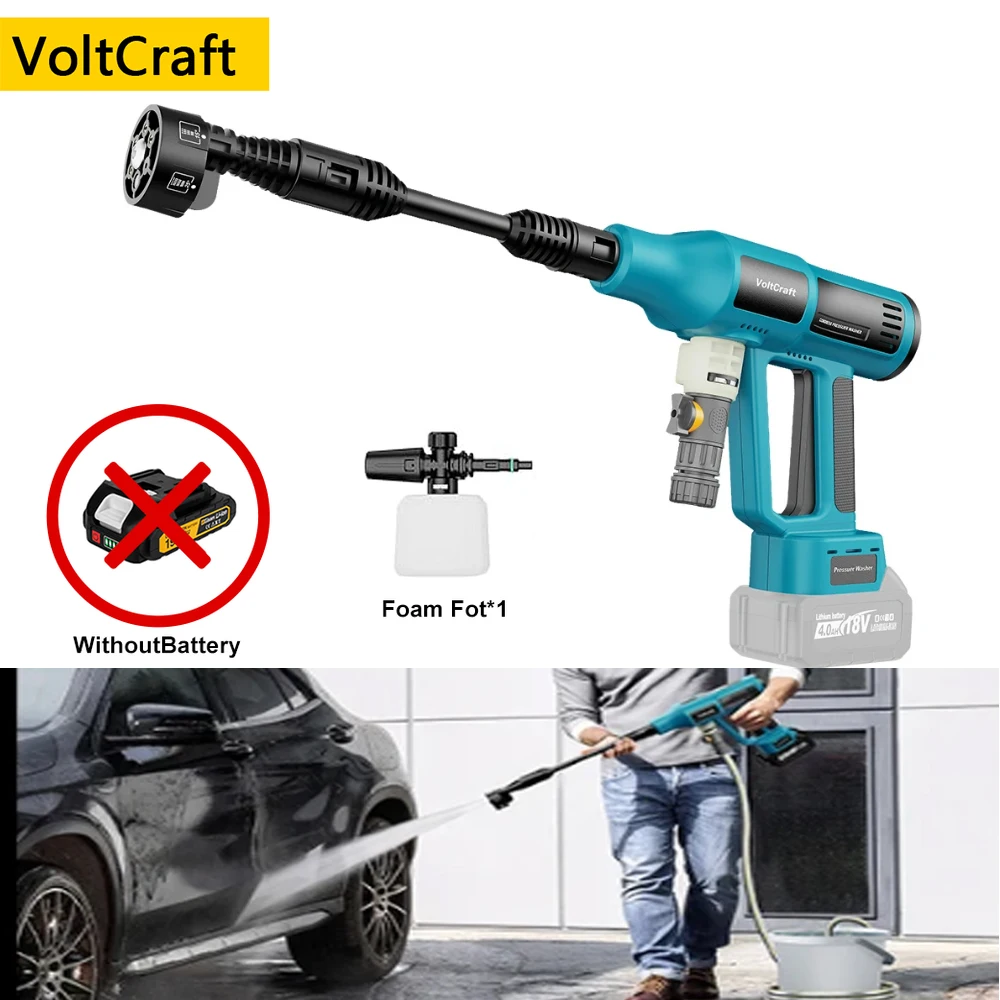 250Bar Brushless High Pressure Car Washer Gun 6 IN 1 Electric Garden Washing Water Wash Spray Gun for Makita Battery
250Bar Brushless High Pressure Car Washer Gun 6 IN 1 Electric Garden Washing Water Wash Spray Gun for Makita Battery
