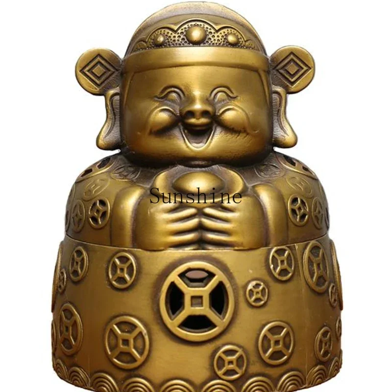 God of Wealth Living Room Tea Room Study Bogu Rack Coffee Table Aromatherapy Furnace Crafts
God of Wealth Living Room Tea Room Study Bogu Rack Coffee Table Aromatherapy Furnace Crafts