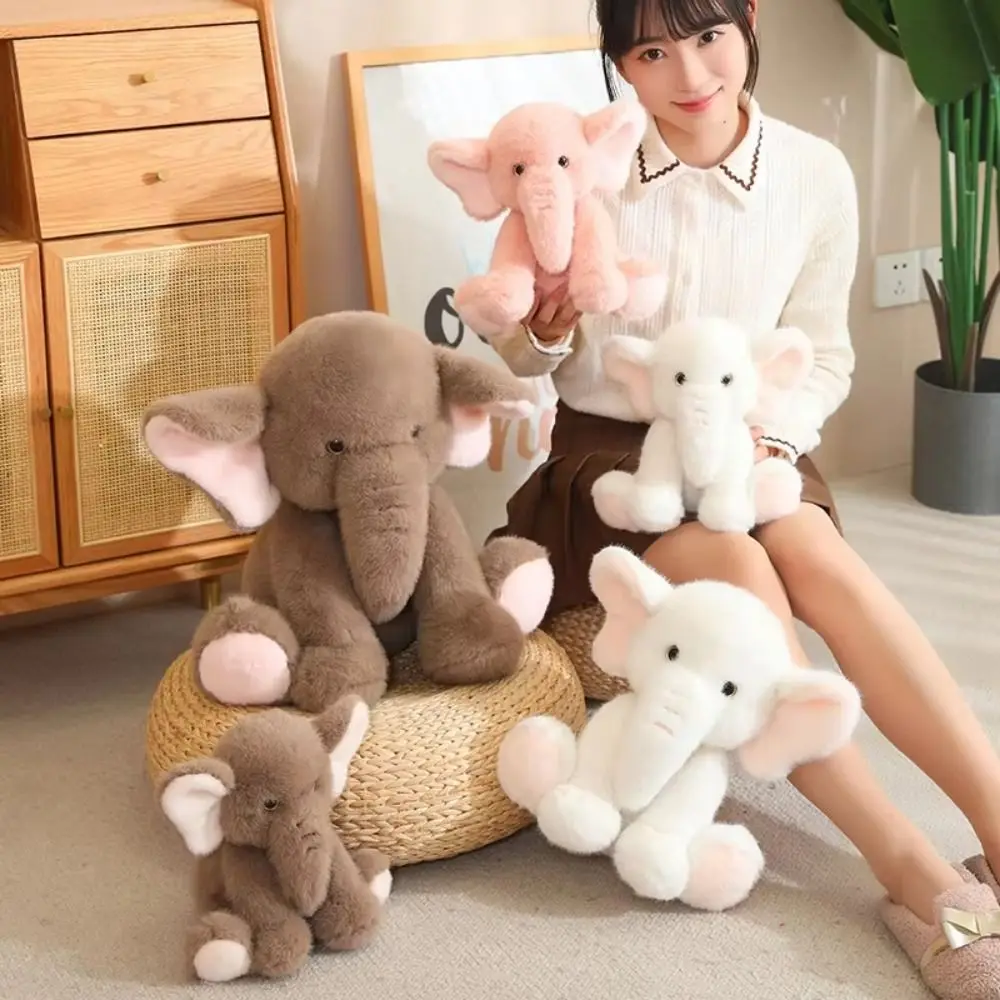 Cute Long Nose Elephant Plush Doll Collection Creative Cartoon Elephant Plush Toys Kawaii Stuffed Animal Stuffed Toys Fans
Cute Long Nose Elephant Plush Doll Collection Creative Cartoon Elephant Plush Toys Kawaii Stuffed Animal Stuffed Toys Fans