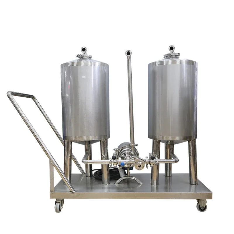 60L Craft Home-Brewed Beer Equipment Bar Restaurant Brewing Machine with 2 Temperature Control Fermentation Tanks
60L Craft Home-Brewed Beer Equipment Bar Restaurant Brewing Machine with 2 Temperature Control Fermentation Tanks