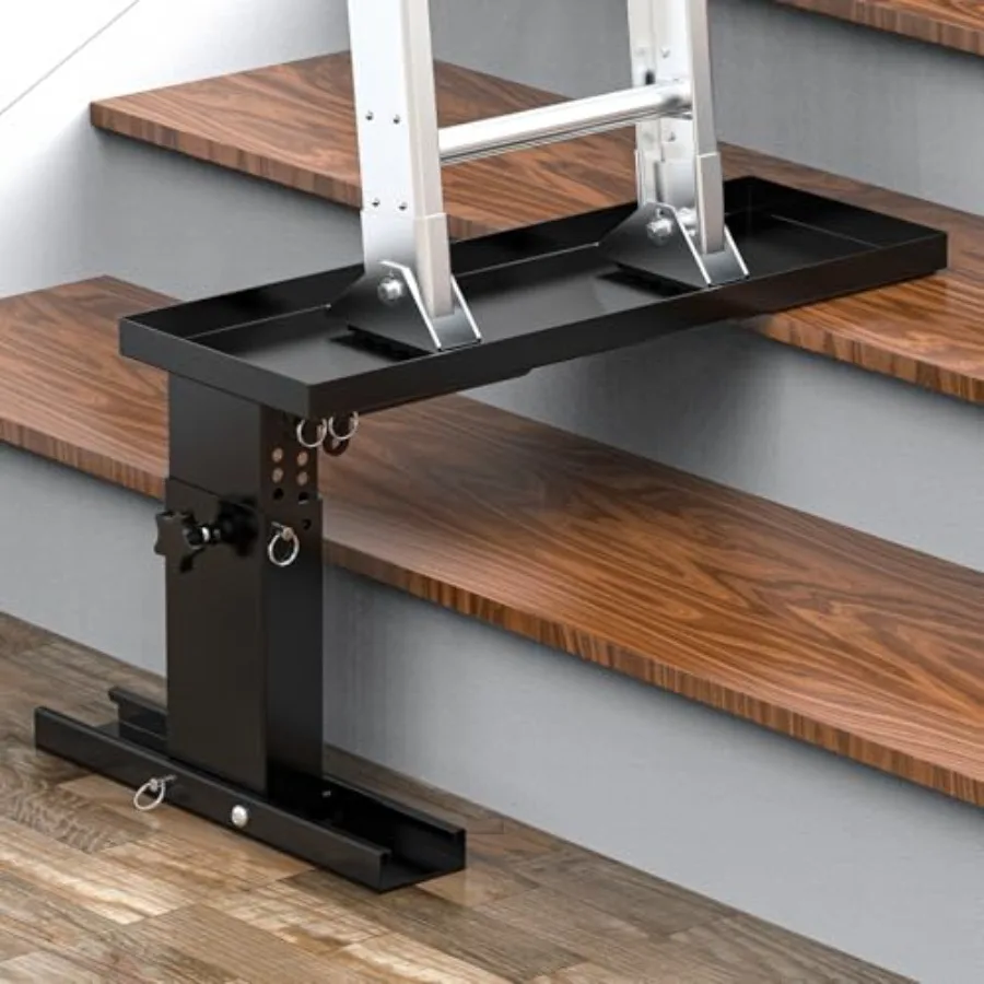 Foldable Ladder Leveler for Stairs Adjustable 10.2"-16.45" H and 13.38"-19.3" Width Stair Ladder Platform Ladder Extender for S
Foldable Ladder Leveler for Stairs Adjustable 10.2"-16.45" H and 13.38"-19.3" Width Stair Ladder Platform Ladder Extender for S