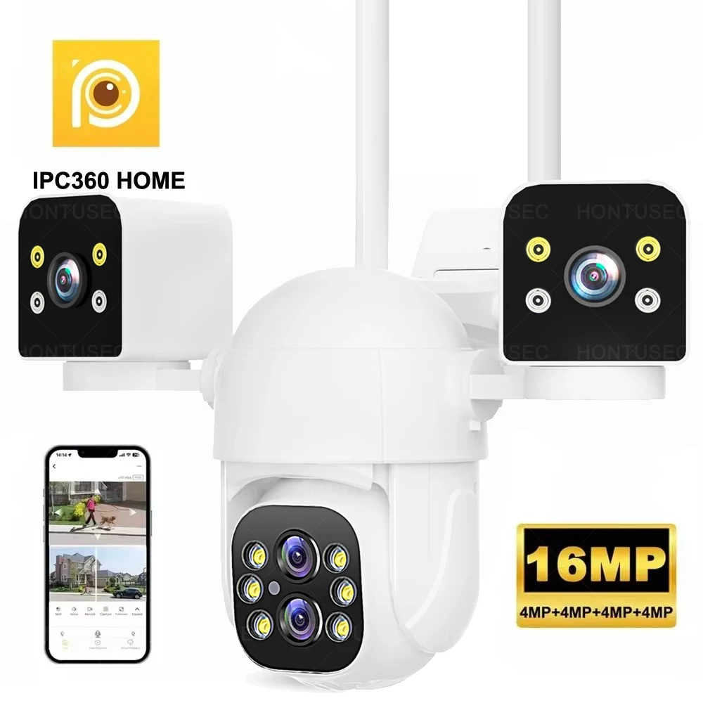 IPC360 HOME 8K 16MP 10X Zoom WIFI PTZ Camera Outdoor Color Night Vision Two Way Audio Auto Tracking Surveillance Cameras
IPC360 HOME 8K 16MP 10X Zoom WIFI PTZ Camera Outdoor Color Night Vision Two Way Audio Auto Tracking Surveillance Cameras