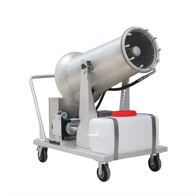High-efficiency Powerful Mist System Agricultural Garden Mist Cannon Sprayer Fog Machine
High-efficiency Powerful Mist System Agricultural Garden Mist Cannon Sprayer Fog Machine