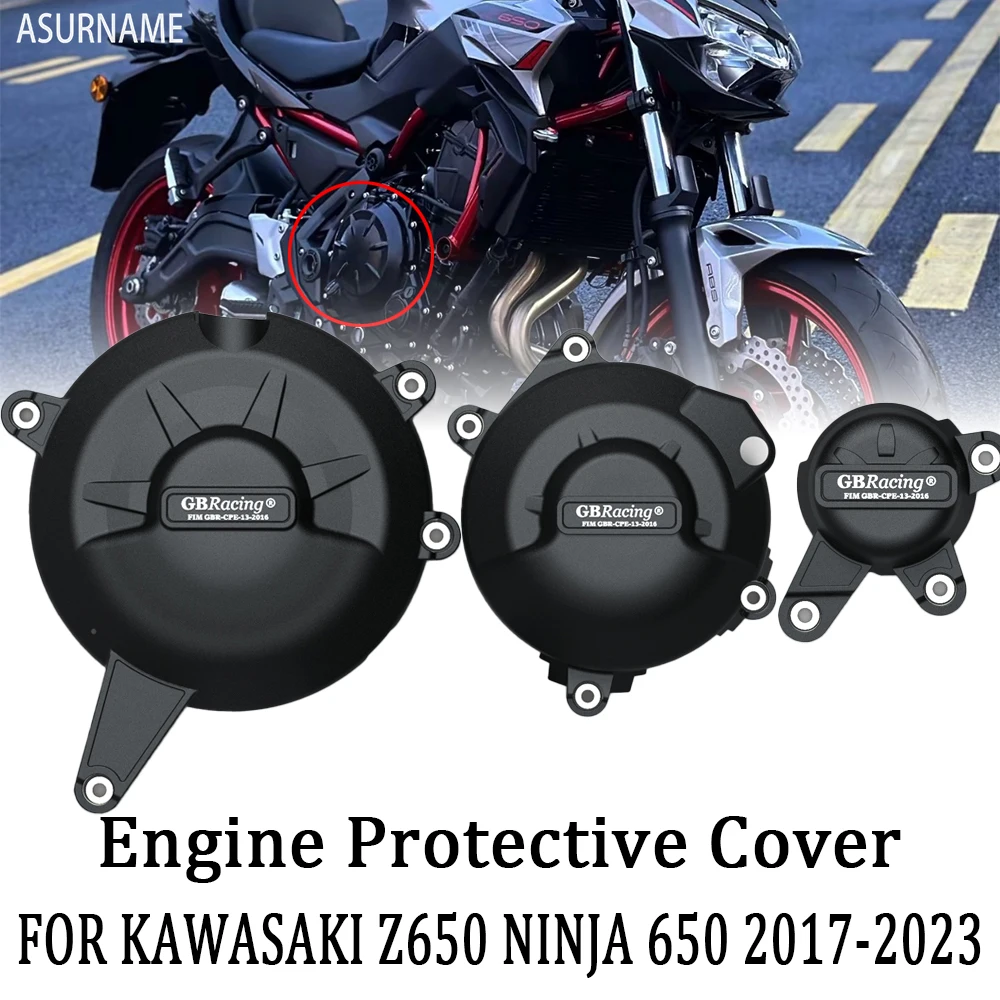 FOR KAWASAKI Z650 2017-2023 NINJA 650 2017-2023 Motorcycle Accessories Engine Cover Protection Case
FOR KAWASAKI Z650 2017-2023 NINJA 650 2017-2023 Motorcycle Accessories Engine Cover Protection Case