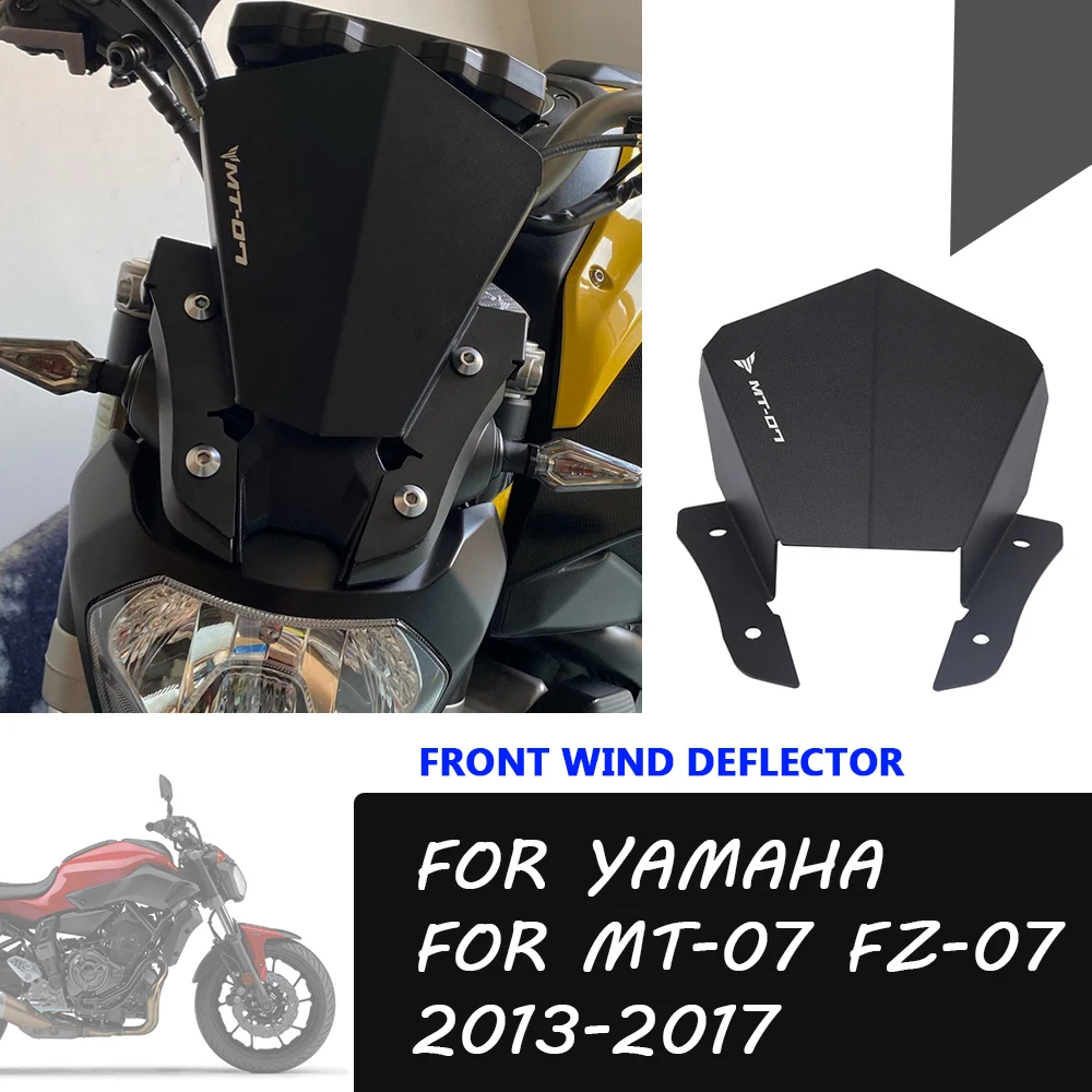 MT-07 Windshield Wind Deflectors For Yamaha MT07 FZ-07 FZ07 2013 2014 2015 2016 2017 Motorcycle Fairing Guard Cupula Windscreen
MT-07 Windshield Wind Deflectors For Yamaha MT07 FZ-07 FZ07 2013 2014 2015 2016 2017 Motorcycle Fairing Guard Cupula Windscreen