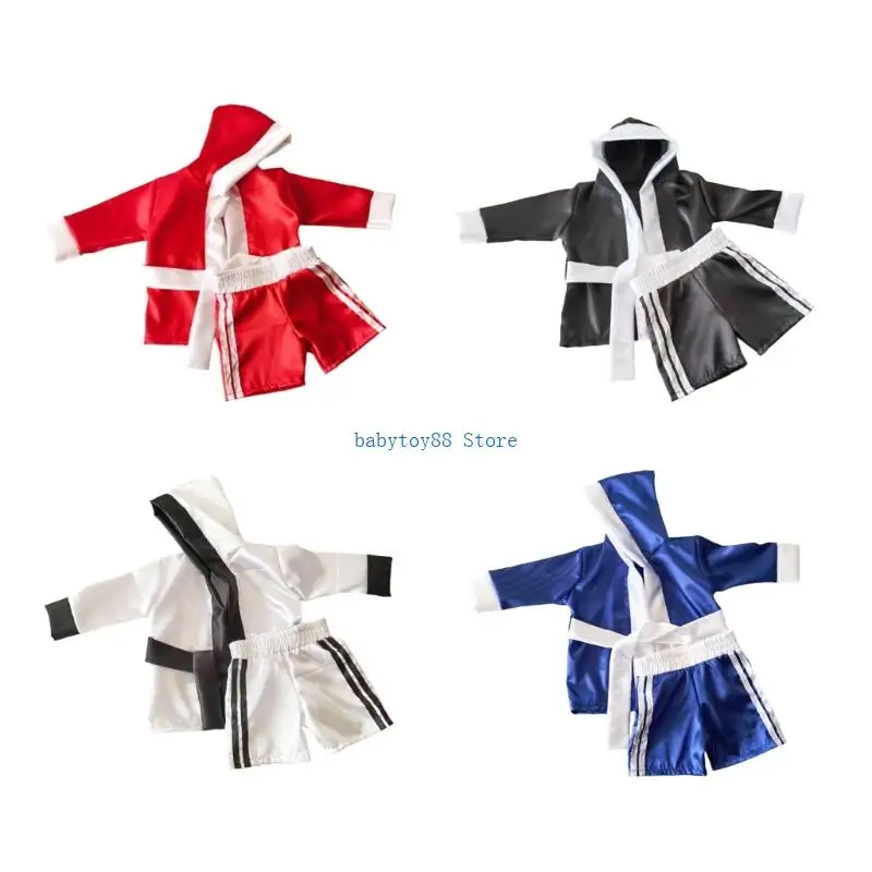 Y4UD Newborn Photoshoot Boxing Outfit Breathable Polyester Fabric Portable Dressing For Milestones Celebrations
Y4UD Newborn Photoshoot Boxing Outfit Breathable Polyester Fabric Portable Dressing For Milestones Celebrations