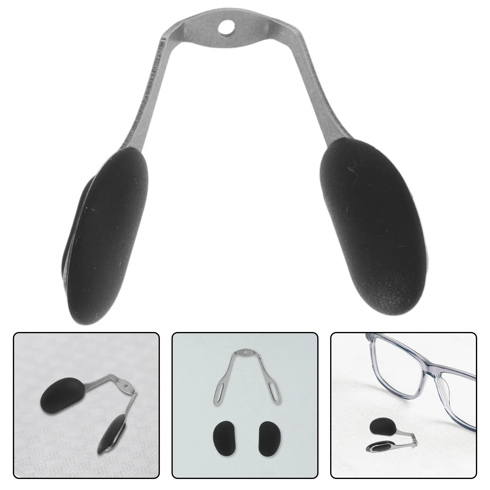 2pcs Eyeglass Nose Pad Bridge U Shaped Screw-In Replacement Anti Slip Glasses Fixing Tool For Sunglasses Reading Eyewear Repair
2pcs Eyeglass Nose Pad Bridge U Shaped Screw-In Replacement Anti Slip Glasses Fixing Tool For Sunglasses Reading Eyewear Repair