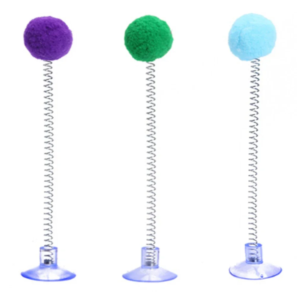 Cute Cat Fur Ball Cute Cat Teaser Wand Pet Products Spring Toy Cat Interactive Toys with Suction Cup Scratcher Toy Cat Supplies
Cute Cat Fur Ball Cute Cat Teaser Wand Pet Products Spring Toy Cat Interactive Toys with Suction Cup Scratcher Toy Cat Supplies