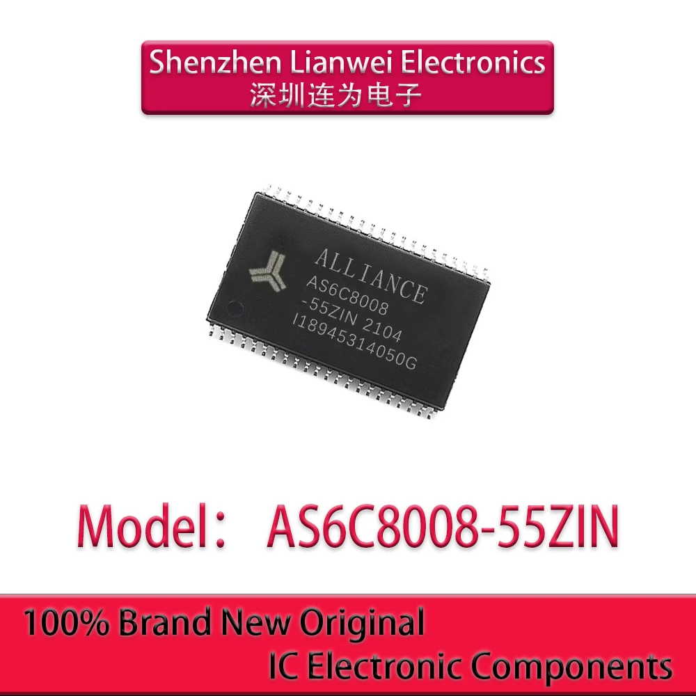 100% New Original AS6C8008 AS6C8008-55ZIN IC Chipset TSOP-44
100% New Original AS6C8008 AS6C8008-55ZIN IC Chipset TSOP-44