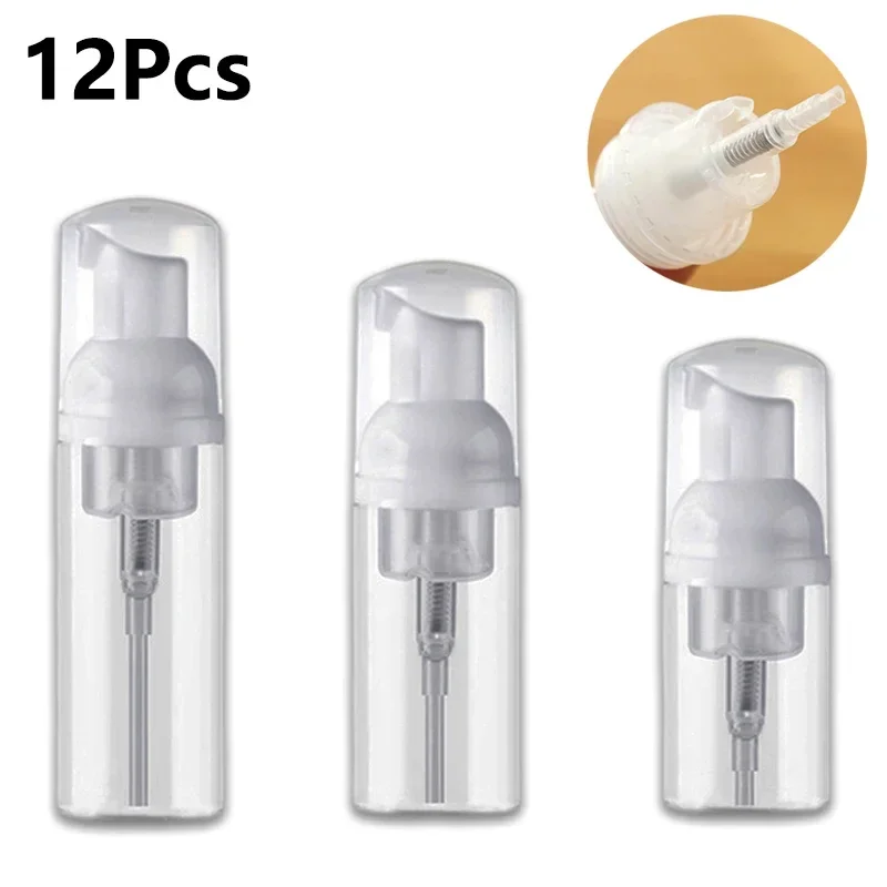 12Pcs 30/50/60ml Plastic Foam Bottles Transparent/White Empty Soap Dispenser Lotion Pump Bottles Refillable Cosmetic Containers
12Pcs 30/50/60ml Plastic Foam Bottles Transparent/White Empty Soap Dispenser Lotion Pump Bottles Refillable Cosmetic Containers