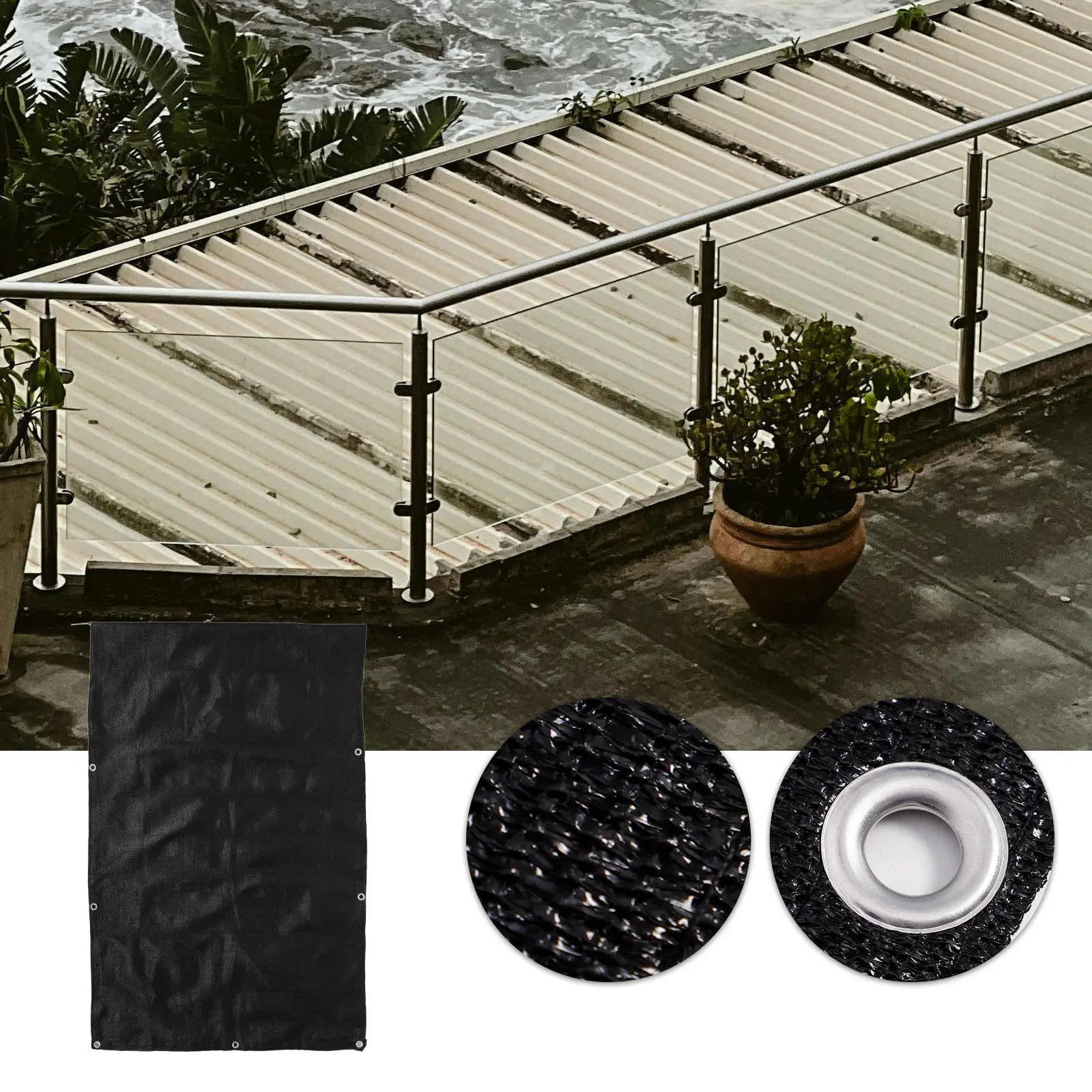 Garden Shade Fitting Patio Netting Screen for Porch Outdoor Shading Shades outside
Garden Shade Fitting Patio Netting Screen for Porch Outdoor Shading Shades outside