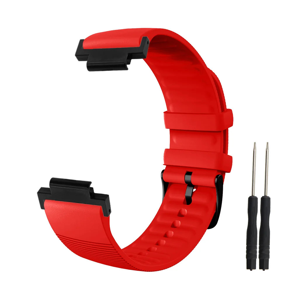 Watch Band For Garmin Watch 235 Metal Buckle Quick Release Lightweight Durable Silicone Replacement Smart Watch Strap Men Women
Watch Band For Garmin Watch 235 Metal Buckle Quick Release Lightweight Durable Silicone Replacement Smart Watch Strap Men Women