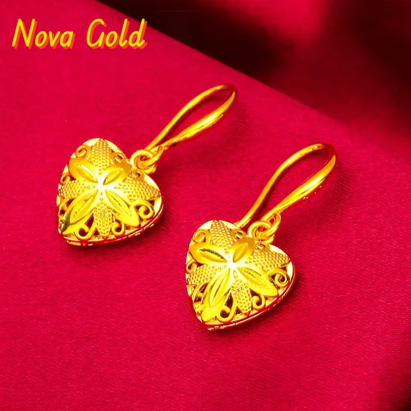Серьги-сердечки NovaGlod из чистого золота 24K (AU999), 3D-дизайн в форме сердца, зеркальная полировка, идеально подходят для повседневного ношения с ноткой шика.
Серьги-сердечки NovaGlod из чистого золота 24K (AU999), 3D-дизайн в форме сердца, зеркальная полировка, идеально подходят для повседневного ношения с ноткой шика.
