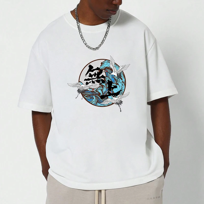 Printed T-shirt Oversize Japanese Waves Gifts and T-shirts Summer Tops 2025 New in Tops Tees Streetwear Gifts for Boyfriend
Printed T-shirt Oversize Japanese Waves Gifts and T-shirts Summer Tops 2025 New in Tops Tees Streetwear Gifts for Boyfriend