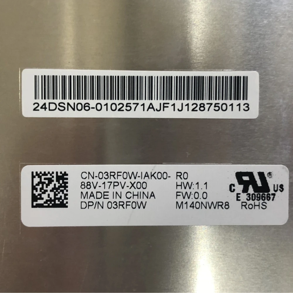 M140NWR8 R0 14,0-дюймовая ЖК-панель для ноутбука FHD 1366*768 IPS-матрица
M140NWR8 R0 14,0-дюймовая ЖК-панель для ноутбука FHD 1366*768 IPS-матрица