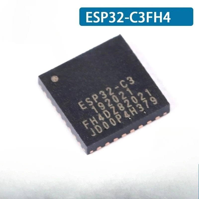 3PCS/LOT ESP32-C3FH4 QFN-32 32-bit RISC-V MCU & 2.4 GHz Wi-Fi & Bluetooth 5 (LE)
3PCS/LOT ESP32-C3FH4 QFN-32 32-bit RISC-V MCU & 2.4 GHz Wi-Fi & Bluetooth 5 (LE)