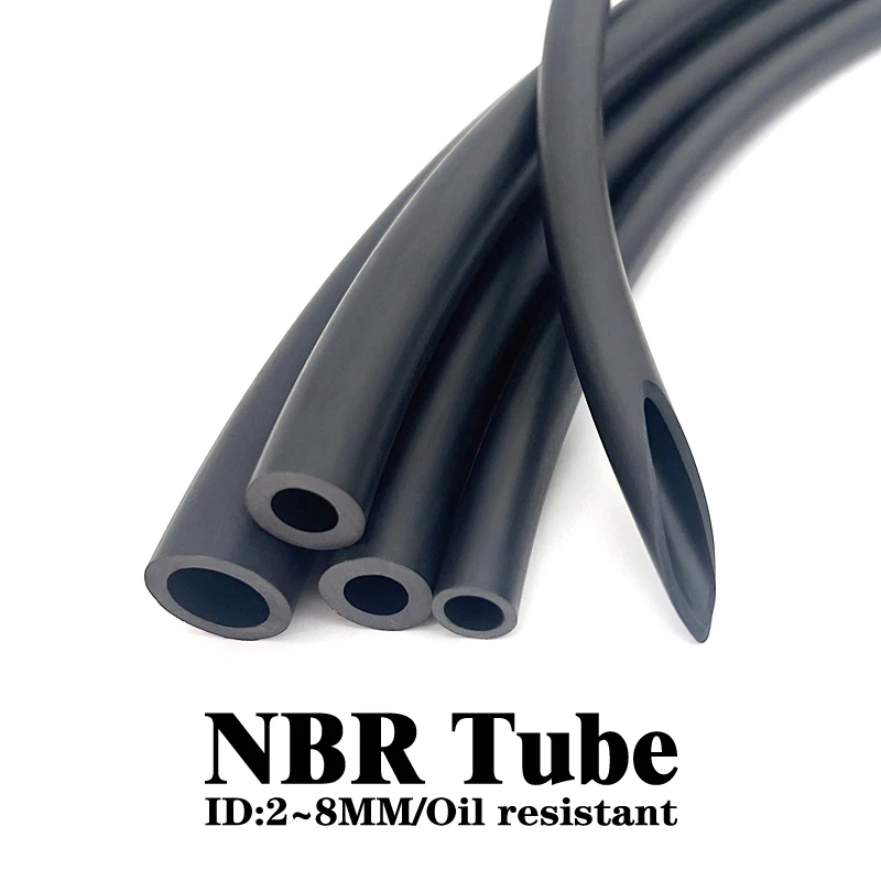 NBR нитриловый каучук, топливный/масляный шланг, гибкая трубка, устойчивая к маслам/старению, для авто/мотоцикла, ID 2-8 мм
NBR нитриловый каучук, топливный/масляный шланг, гибкая трубка, устойчивая к маслам/старению, для авто/мотоцикла, ID 2-8 мм
