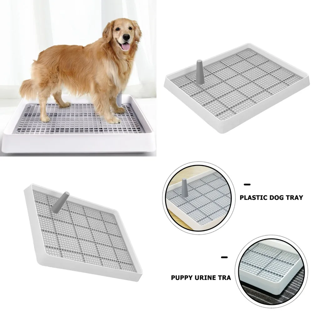 Thickened Portable Plastic Puppy Dog Toilet Tray for Household Pet Urine Training - Durable Pallets
Thickened Portable Plastic Puppy Dog Toilet Tray for Household Pet Urine Training - Durable Pallets
