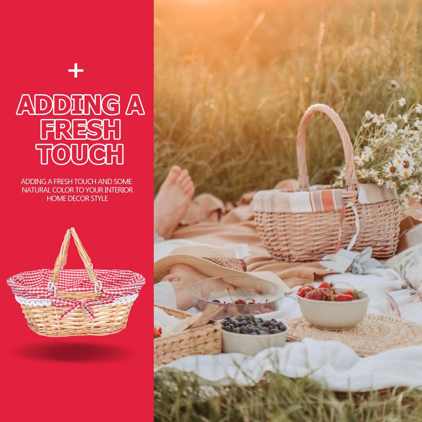 Natural Rattan Woven Storage Basket Compact Size for Home Decor Desktop Organizer Sundries Fruit Household Use
Natural Rattan Woven Storage Basket Compact Size for Home Decor Desktop Organizer Sundries Fruit Household Use