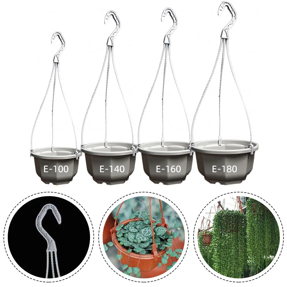 1pc 9/11.5/13/15cm Garden Basket Hanging Chains Plant Pots Balcony Decor Balcony Decorate Home Office Flowerpot Room Decor
1pc 9/11.5/13/15cm Garden Basket Hanging Chains Plant Pots Balcony Decor Balcony Decorate Home Office Flowerpot Room Decor