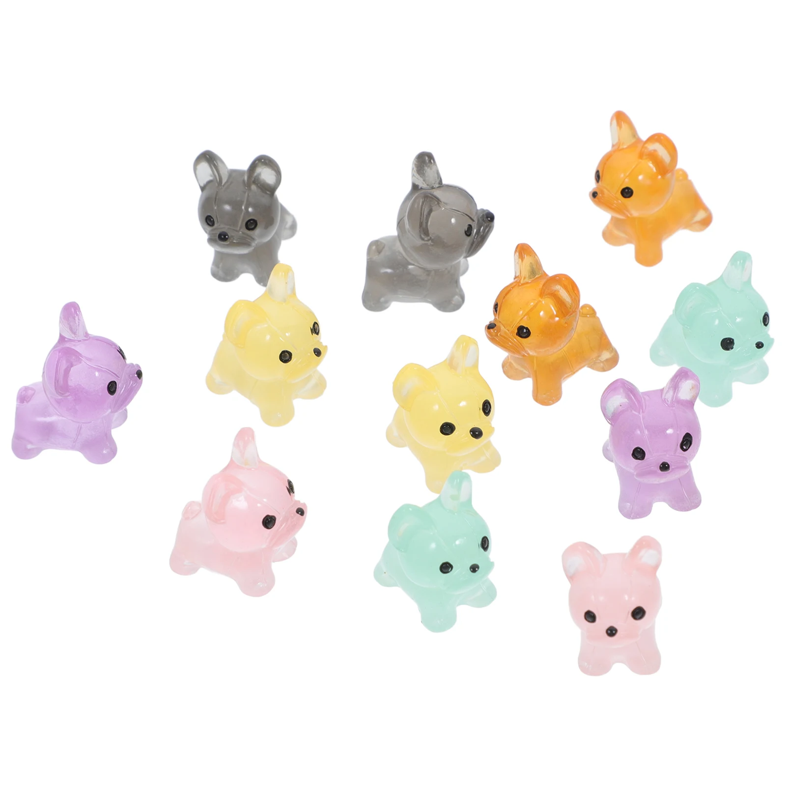 12pcs Figurines Mini Resin Decor Puppy Ornaments Statue Tiny Micro Landscape Dog Animal Statues
12pcs Figurines Mini Resin Decor Puppy Ornaments Statue Tiny Micro Landscape Dog Animal Statues