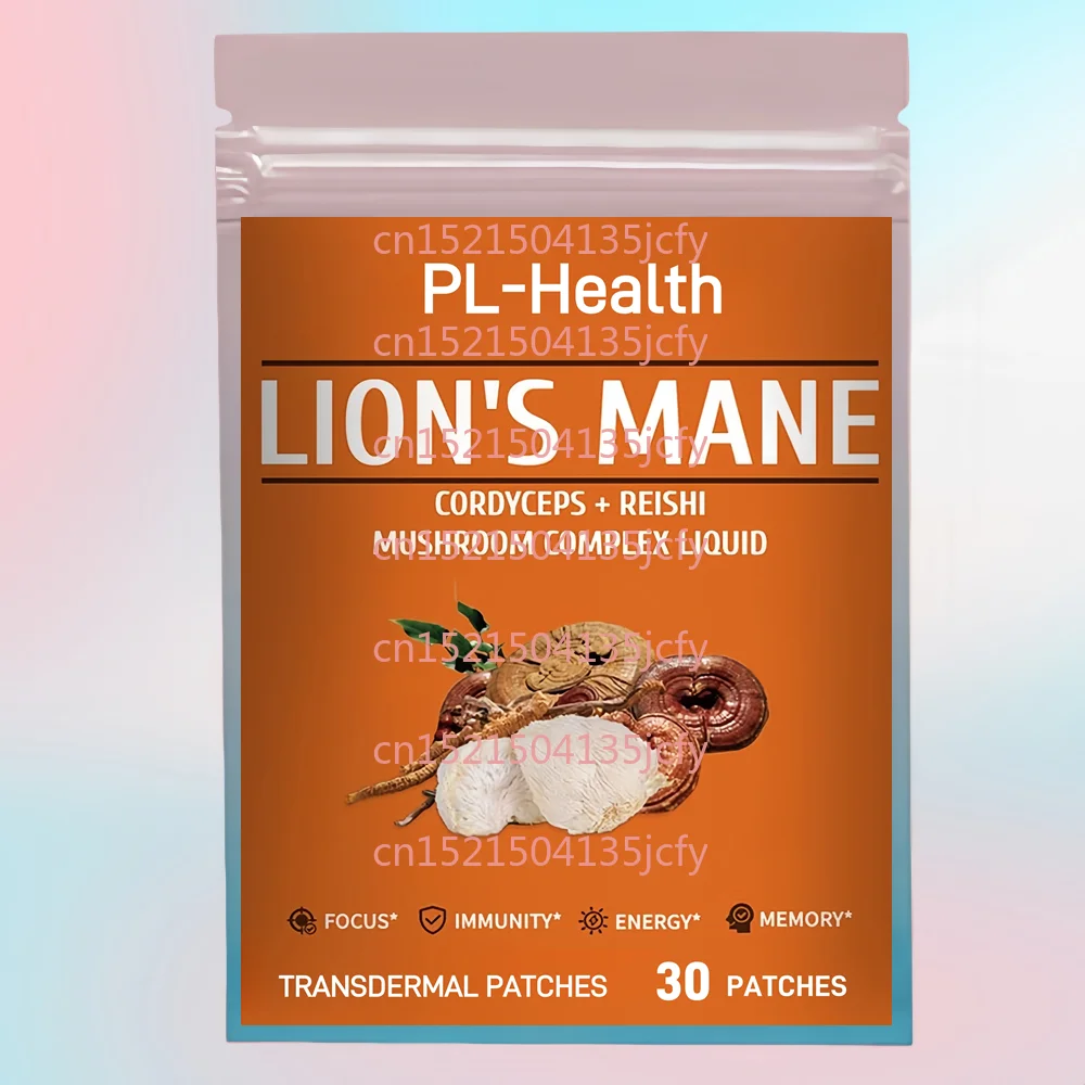 30 Patches Lions Mane Mushroom Transdermal Patches for Memory, Focus with Cordyceps, Reishi Immune Support
30 Patches Lions Mane Mushroom Transdermal Patches for Memory, Focus with Cordyceps, Reishi Immune Support