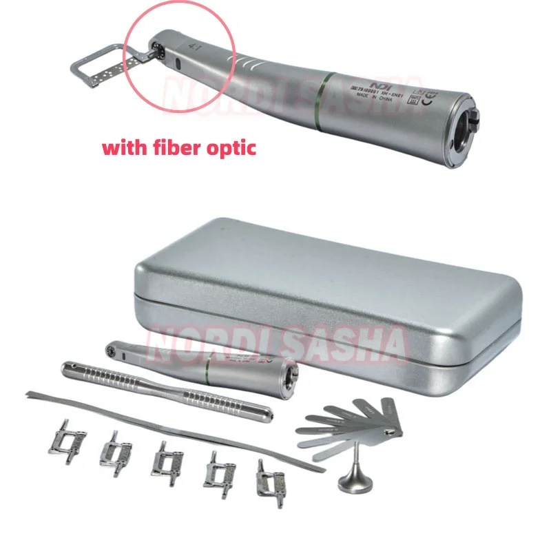 1Set Dental Orthodontic Interproximal Enamel Reduction Reciprocating IPR System Stripping 4:1 Contra Angle with Fiber Optic
1Set Dental Orthodontic Interproximal Enamel Reduction Reciprocating IPR System Stripping 4:1 Contra Angle with Fiber Optic