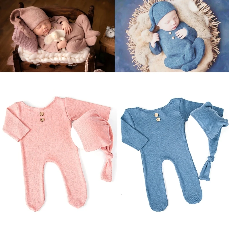 2Pcs Baby Romper Hat Set Newborn Photography Props Costume Bodysuit Hat Kit Infants Photo Clothing Outfit Dropshipping
2Pcs Baby Romper Hat Set Newborn Photography Props Costume Bodysuit Hat Kit Infants Photo Clothing Outfit Dropshipping