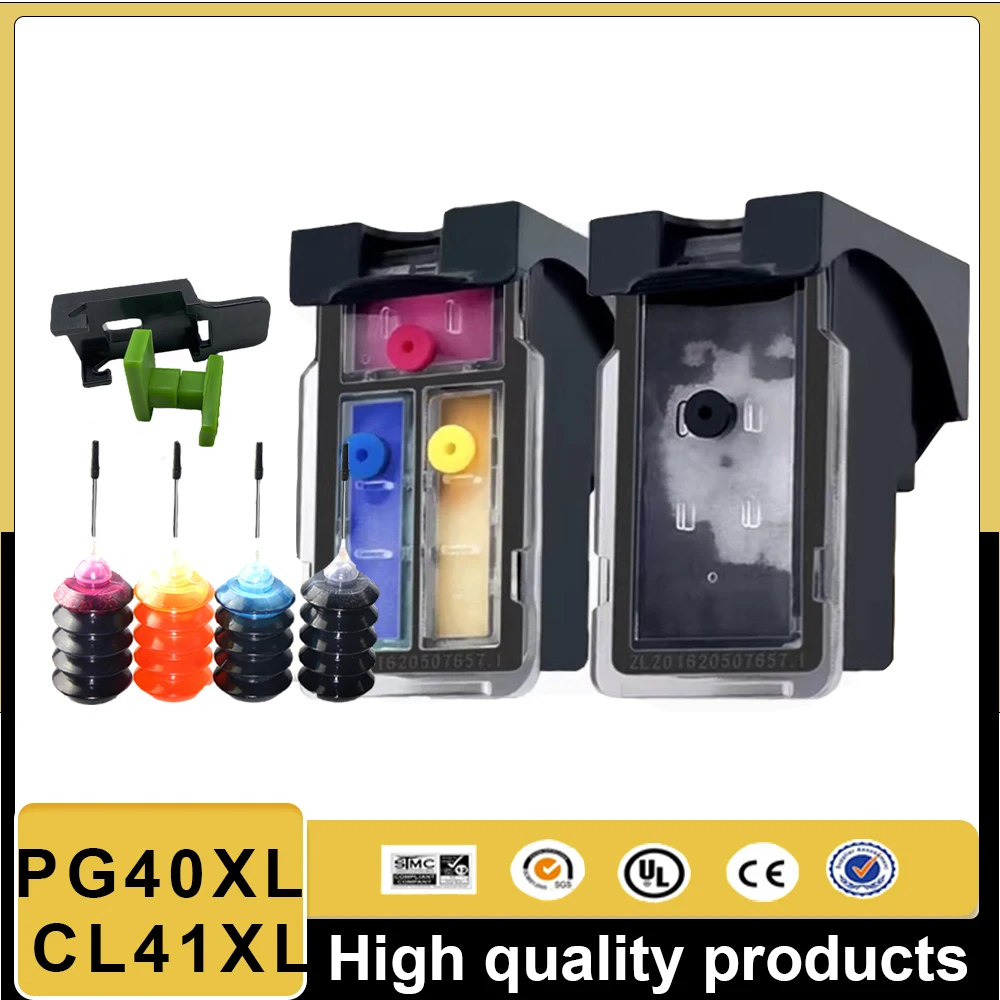 Совместимый чернильный картридж PG-40 CL-41 PG40 CL41 для принтеров Canon Pixma MP140 MP150 MP160 MP180 MP190 MP210 MP220 MP450 MP470
Совместимый чернильный картридж PG-40 CL-41 PG40 CL41 для принтеров Canon Pixma MP140 MP150 MP160 MP180 MP190 MP210 MP220 MP450 MP470