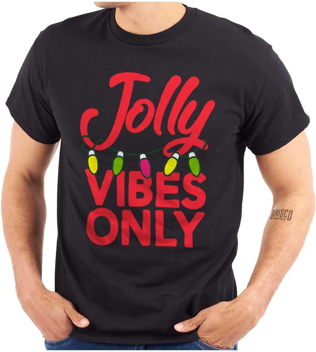 Футболка с рисунком «Рождественские огни» Jolly Vibes Only для мужчин и женщин
Футболка с рисунком «Рождественские огни» Jolly Vibes Only для мужчин и женщин