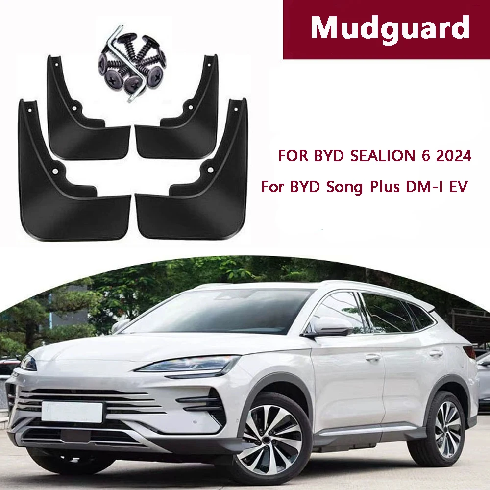 Car For BYD Sealion 6 Seal U Song Plus DM-I EV 2024 2025 Front And Rear Wheels Fender Protector Auto Wing Mudguard Accessories
Car For BYD Sealion 6 Seal U Song Plus DM-I EV 2024 2025 Front And Rear Wheels Fender Protector Auto Wing Mudguard Accessories