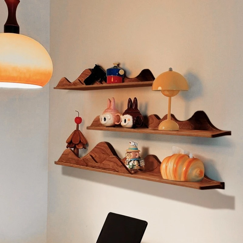 Mid-Century Wall Shelf Walnut Floating Bookshelf for Living Room Vintage Inspired Bedroom Decor Minimalist Display Storage Rack
Mid-Century Wall Shelf Walnut Floating Bookshelf for Living Room Vintage Inspired Bedroom Decor Minimalist Display Storage Rack