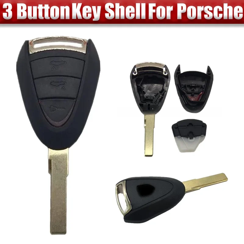 1 Pcs ABS Replacement 3 Button Car Remote Filp Key Fob Shell Cover With Blade For Porsche Boxster Cayman 911 997
1 Pcs ABS Replacement 3 Button Car Remote Filp Key Fob Shell Cover With Blade For Porsche Boxster Cayman 911 997
