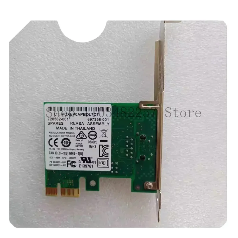 WYORESY New Suitable for HP I210-T1 728562 -001 697356 -001 697358 Network adapter 1X 1000M
WYORESY New Suitable for HP I210-T1 728562 -001 697356 -001 697358 Network adapter 1X 1000M
