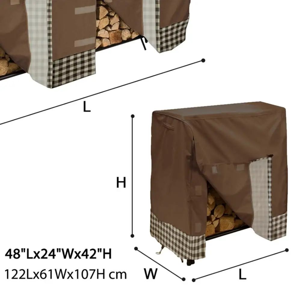 For Outdoor Fireplaces Fireplace Log Cover Firewood Cover Chilly Winter Evenings 48*24*42 Inches Firewood Cover
For Outdoor Fireplaces Fireplace Log Cover Firewood Cover Chilly Winter Evenings 48*24*42 Inches Firewood Cover