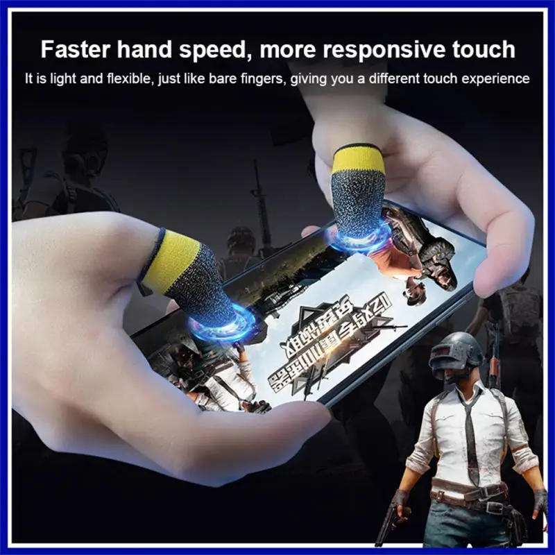 Games Touch Screen Gloves 1 Pair Finger Thumb Gloves Sweatproof Gaming Finger Sleeve Mittens Mobile Games Breathable Gloves
Games Touch Screen Gloves 1 Pair Finger Thumb Gloves Sweatproof Gaming Finger Sleeve Mittens Mobile Games Breathable Gloves