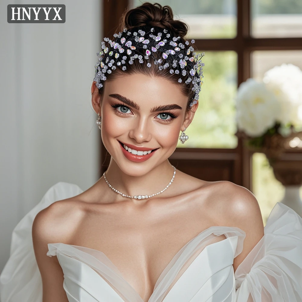 TOPQUEEN Luxury Bridal Rhinestones Weddings Headband Handmade Starry Sky Elegant Ladies Banquet Christmas Party Headwear YXA85
TOPQUEEN Luxury Bridal Rhinestones Weddings Headband Handmade Starry Sky Elegant Ladies Banquet Christmas Party Headwear YXA85