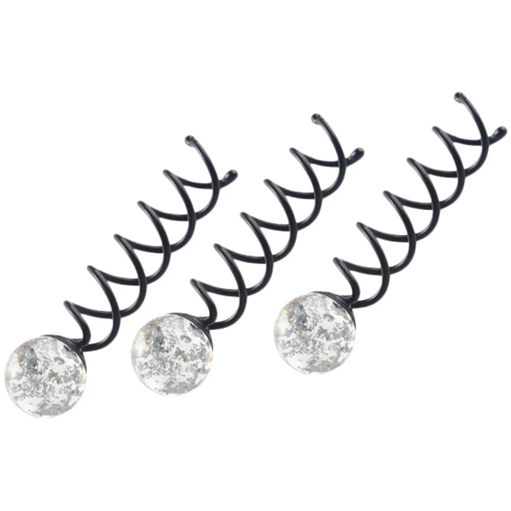 3pcs U-shaped Hair Clips Spiral Bobby Pins Thick Accessories Hair Bun Styling Tool Hold Tightly Without Damage Suitable Daily
3pcs U-shaped Hair Clips Spiral Bobby Pins Thick Accessories Hair Bun Styling Tool Hold Tightly Without Damage Suitable Daily