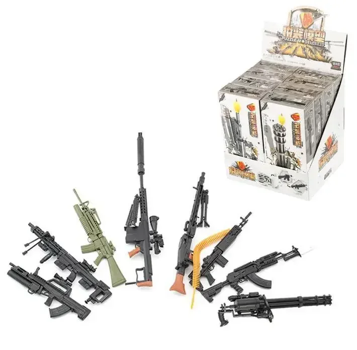 1:6 4D Gun Model 1st Generation Plastic Assemble Firearms MG42 Machine Gun M4 AK47 Rifle Barret Submachine Gun Classic Model Kit
1:6 4D Gun Model 1st Generation Plastic Assemble Firearms MG42 Machine Gun M4 AK47 Rifle Barret Submachine Gun Classic Model Kit