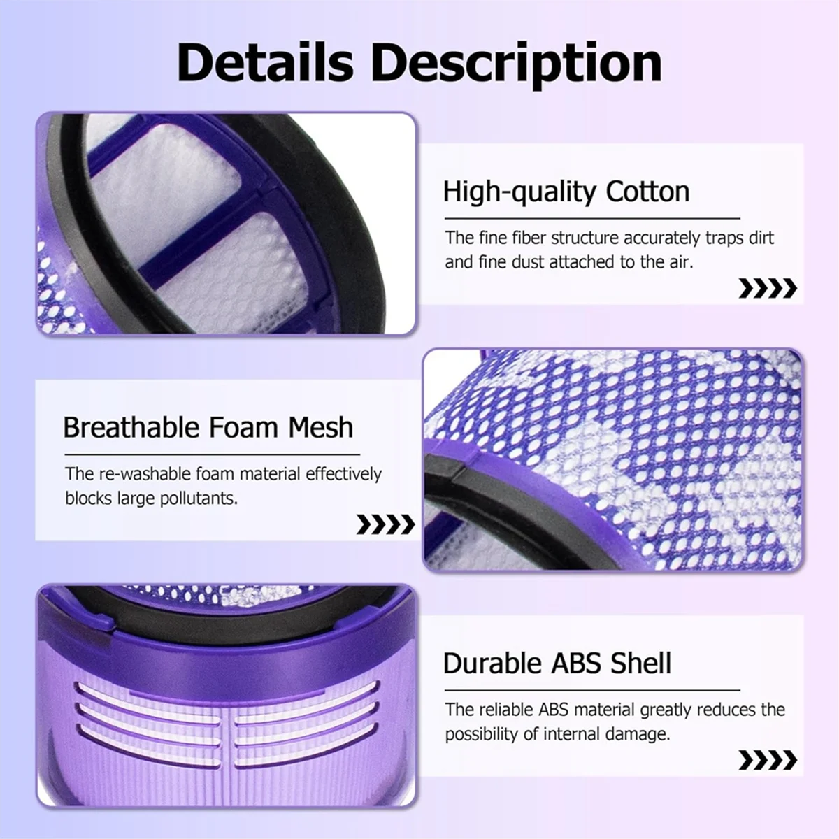Replacement Spare Parts for Dyson V11 V15 Vacuum Cleaner Electric Floor Brush Head+HEPA Filter Accessories
Replacement Spare Parts for Dyson V11 V15 Vacuum Cleaner Electric Floor Brush Head+HEPA Filter Accessories