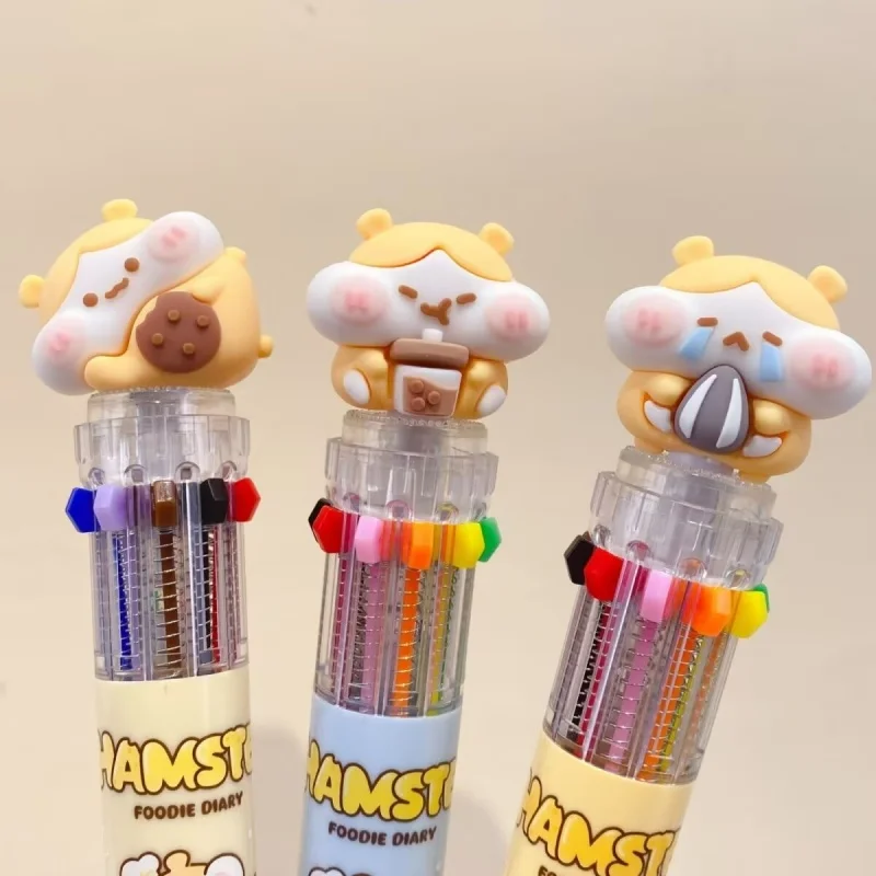 3pcs Kawaii Hamster 10 colors Ballpoint Pen Cute Press Ball Pens School Office Writing Suppliespple
3pcs Kawaii Hamster 10 colors Ballpoint Pen Cute Press Ball Pens School Office Writing Suppliespple